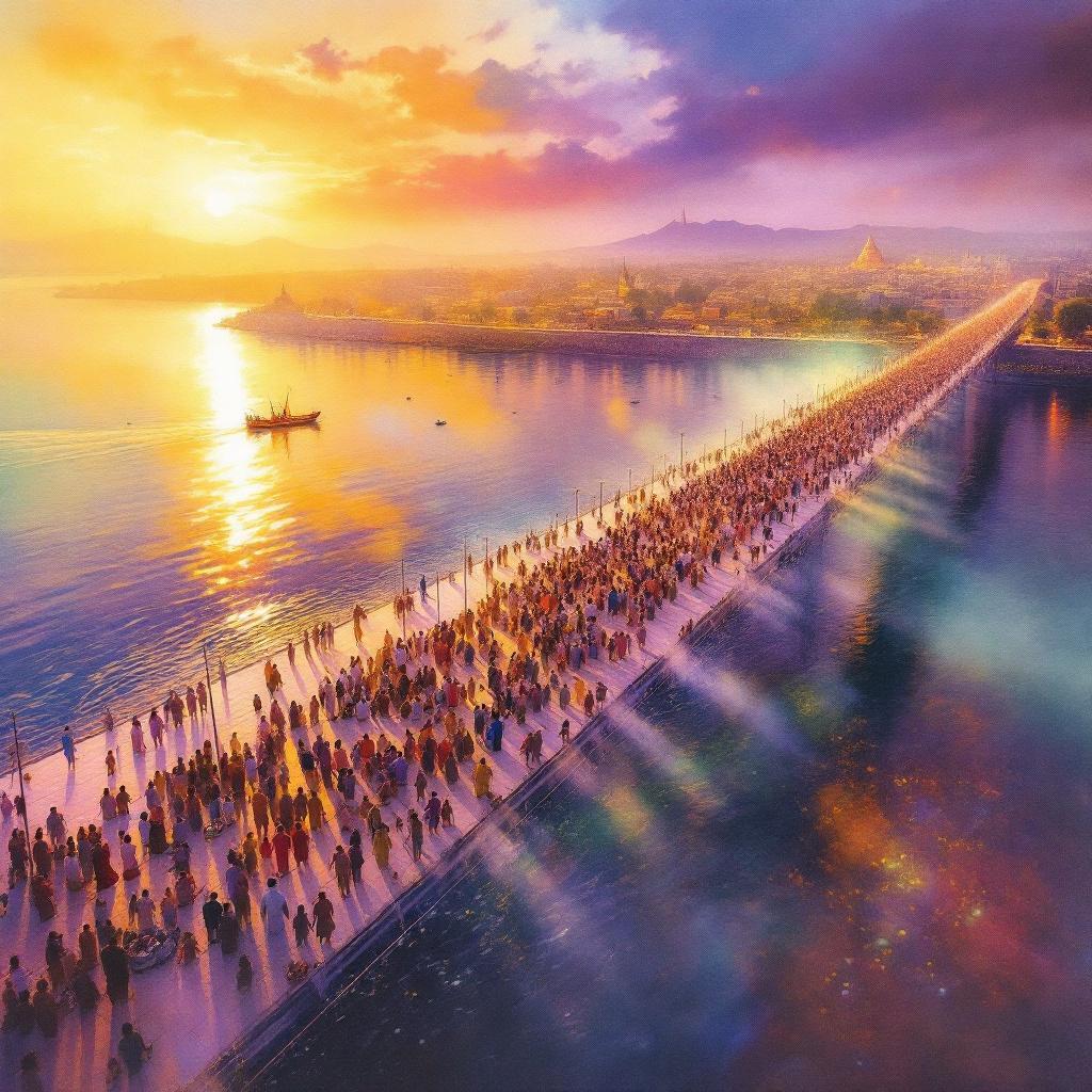 Free kumbha mela 2025 AI Image | 10473307