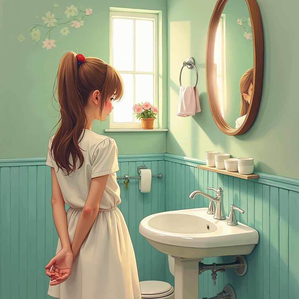 girl bathroom