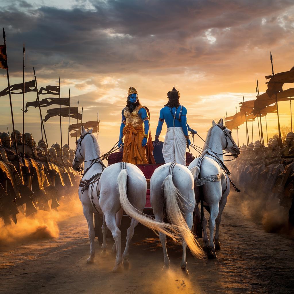 mahabharata scene